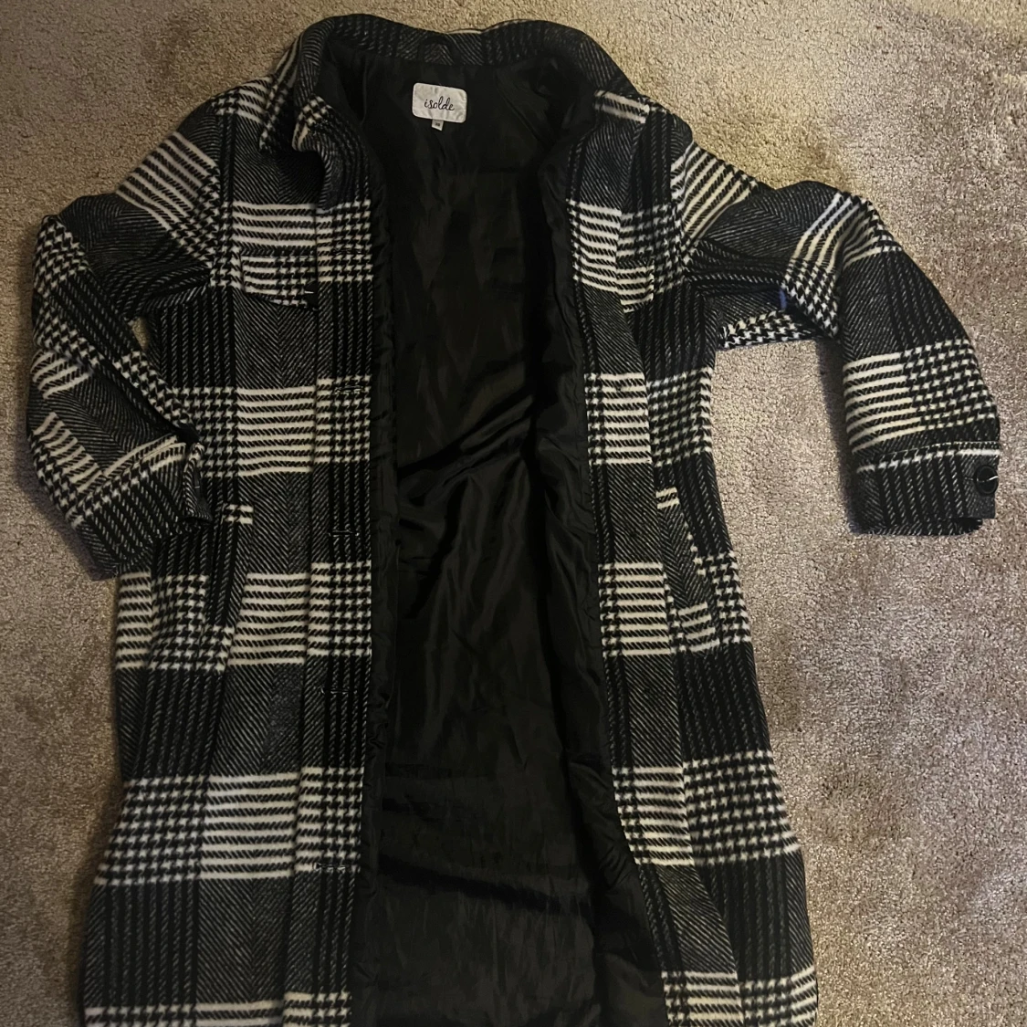 Rutig lång overshirt från Isolde - 3