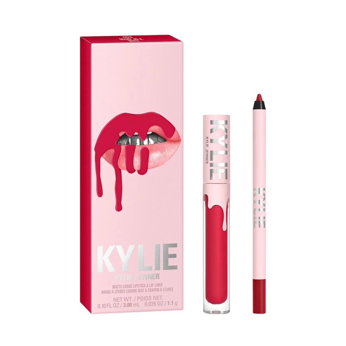 Kylie Cosmetics röd läppenna & läppstift - 1