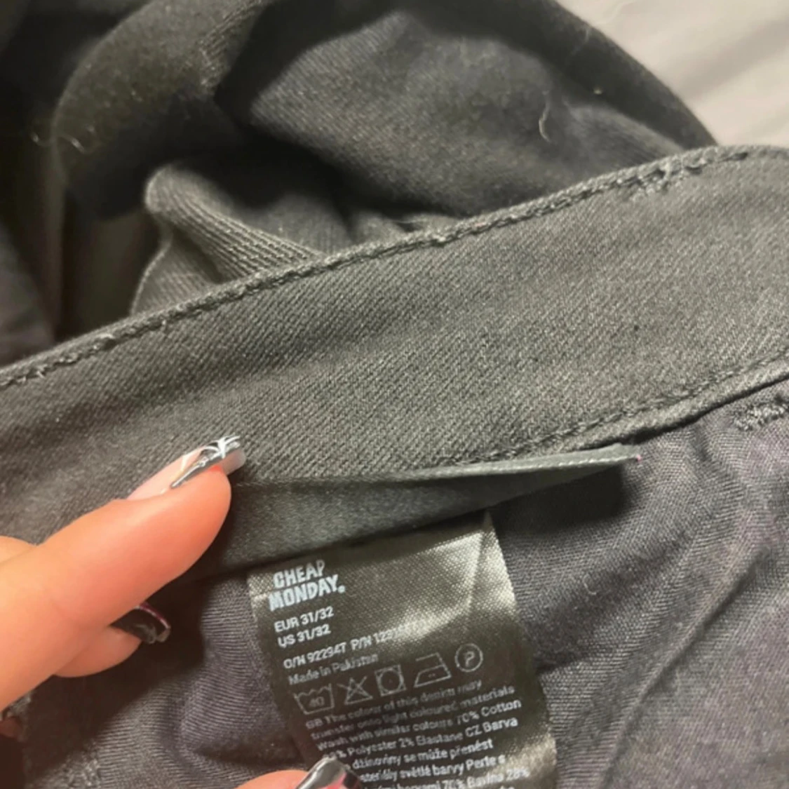 Svarta Cheap monday bootcut jeans - 4