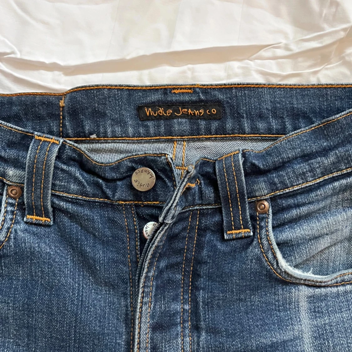 Blå Nudie Jeans  - 3