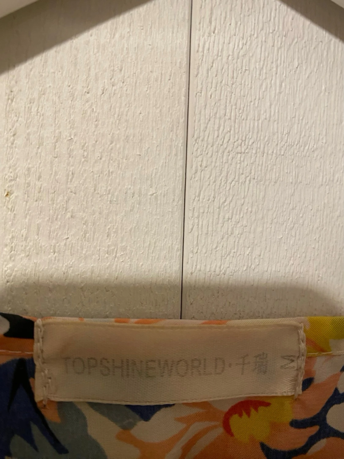 Blommig kortklänning från Topshineworld - 2