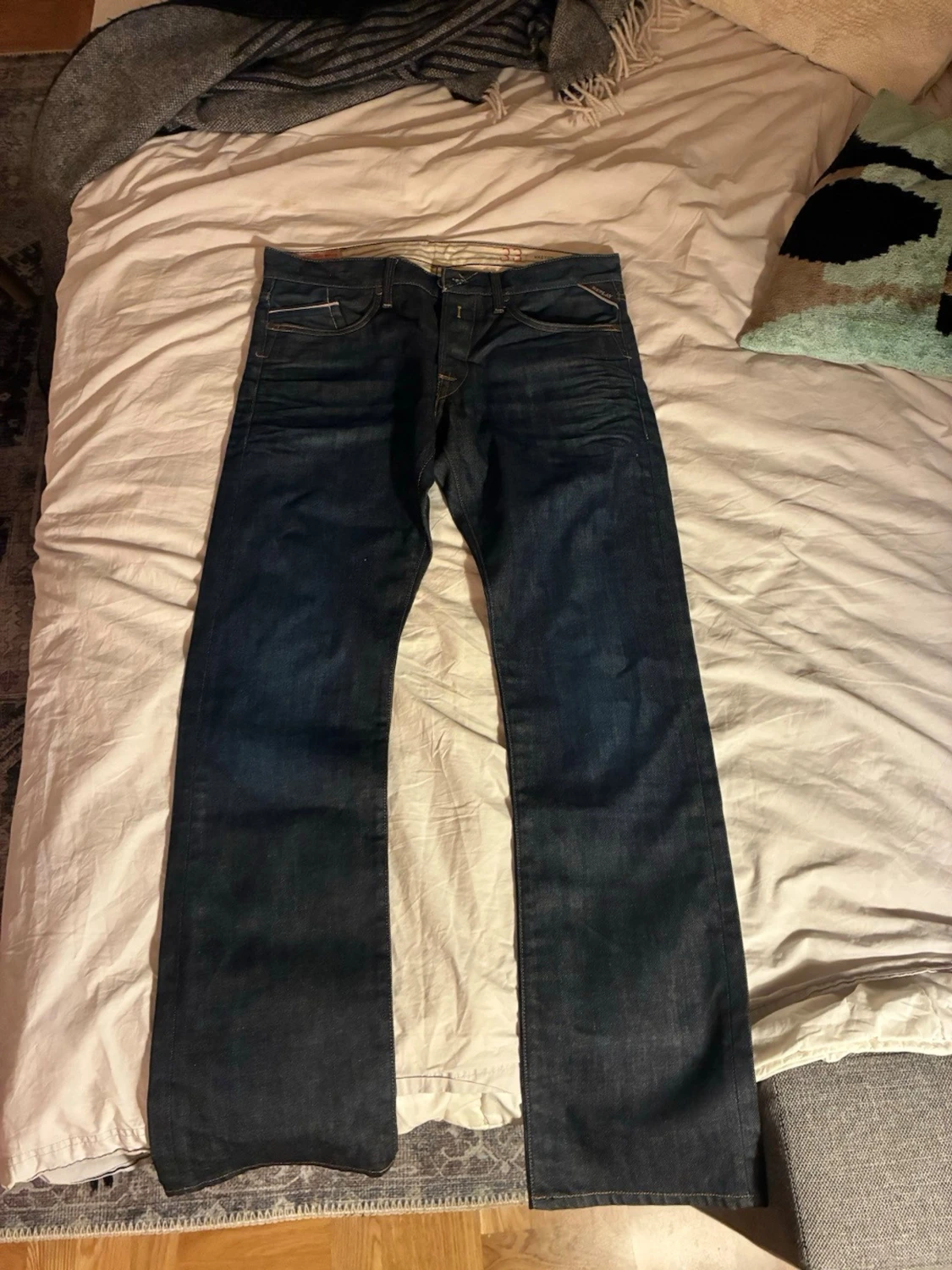 Replay Waitom jeans mörkblå denim