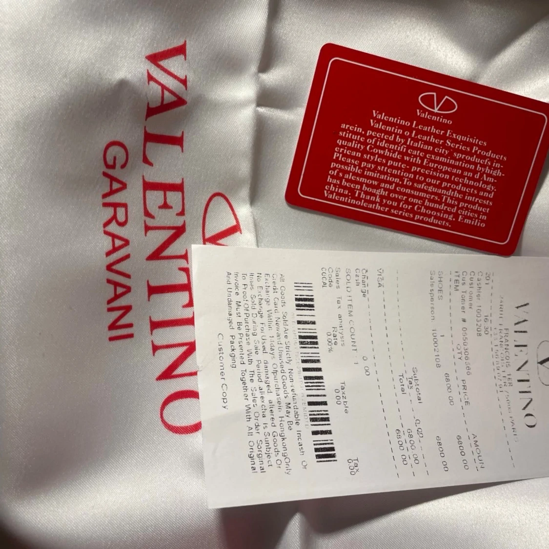 Valentino Garavani sneakers vit/blå - 2