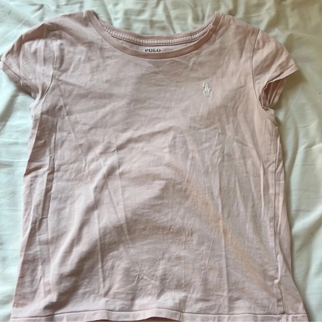 Ljusrosa t-shirt från Polo Ralph Lauren