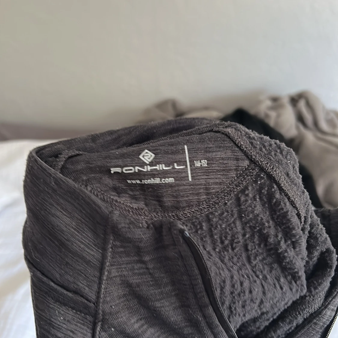 Svart Ronhill träningströja half zip - 2