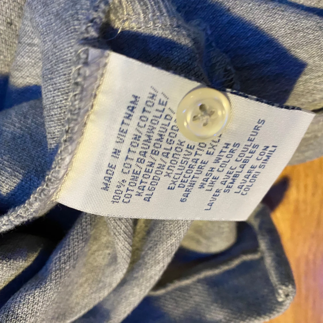 Grå pikétröja från Polo Ralph Lauren - 3