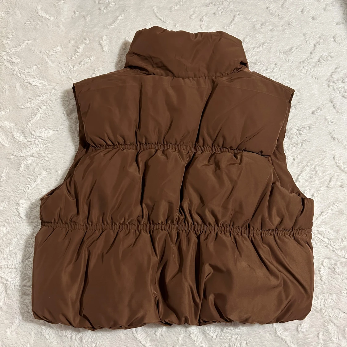 Brun dunväst från H&M  - 4