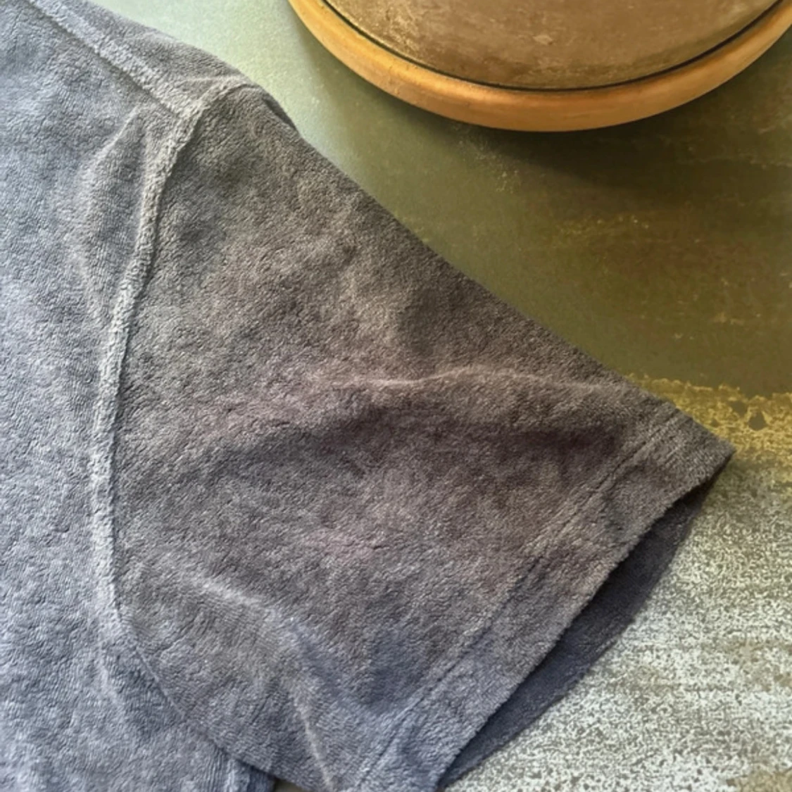 Mörkblå frottéskjorta East West S - 2