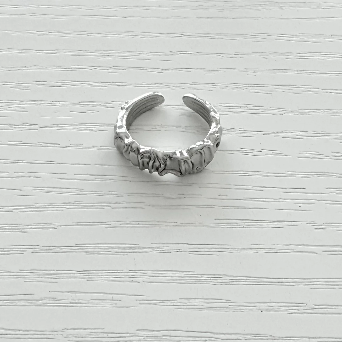 Rostfritt stål ring - 1