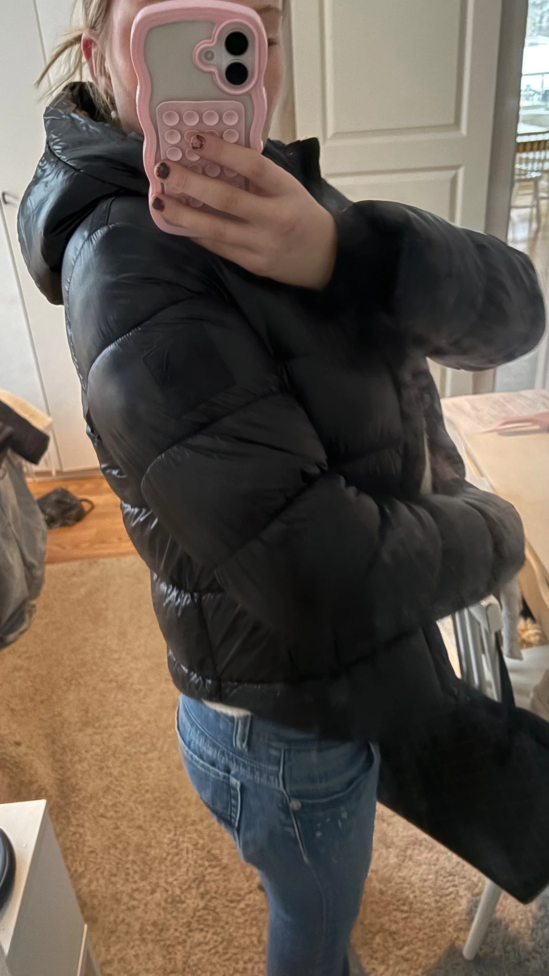 Svart Superdry med huva - 2