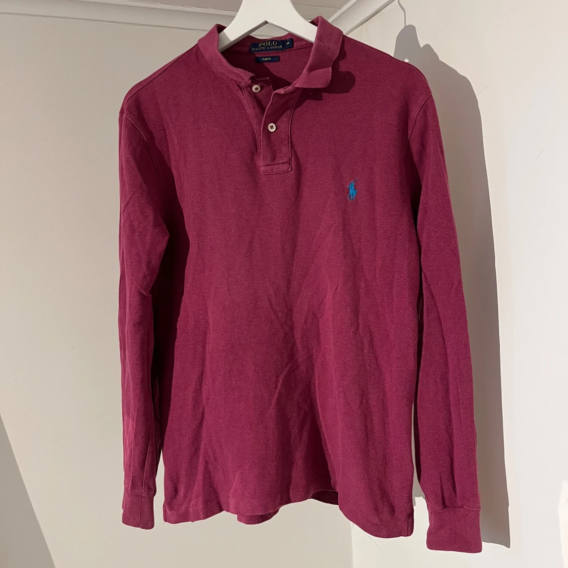 Ralph Lauren pike vindröd långärmad  - 2