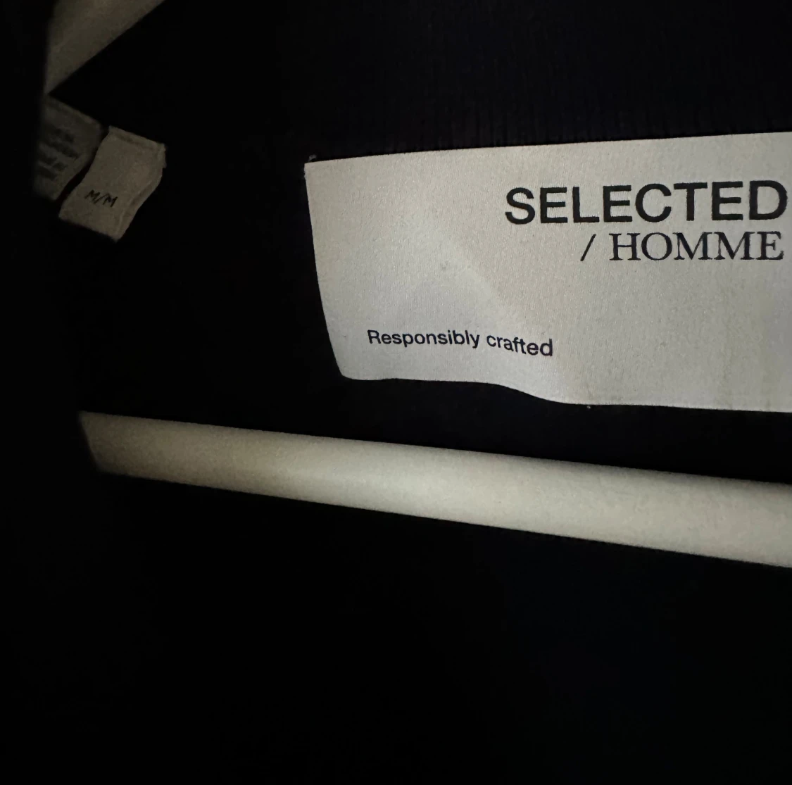 Mörkblå half zip tröja från Selected Homme - 3