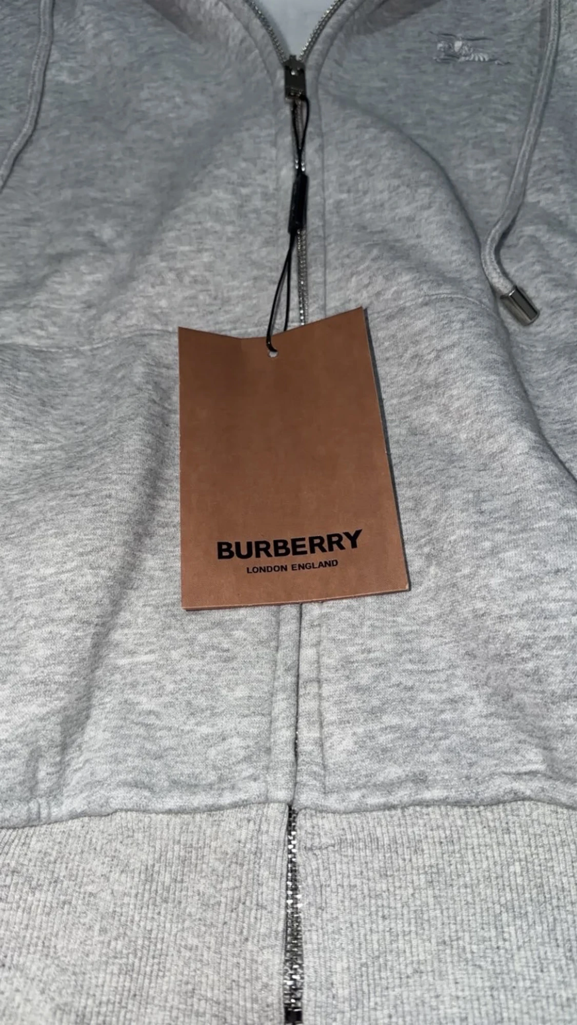 Grå berberry hoodie - 4