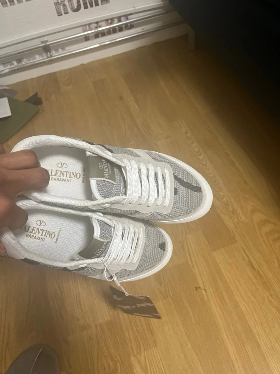 Valentino Rockrunner sneakers beige/grå - 3