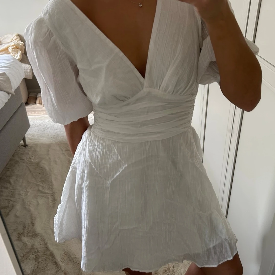 Vit klänning 