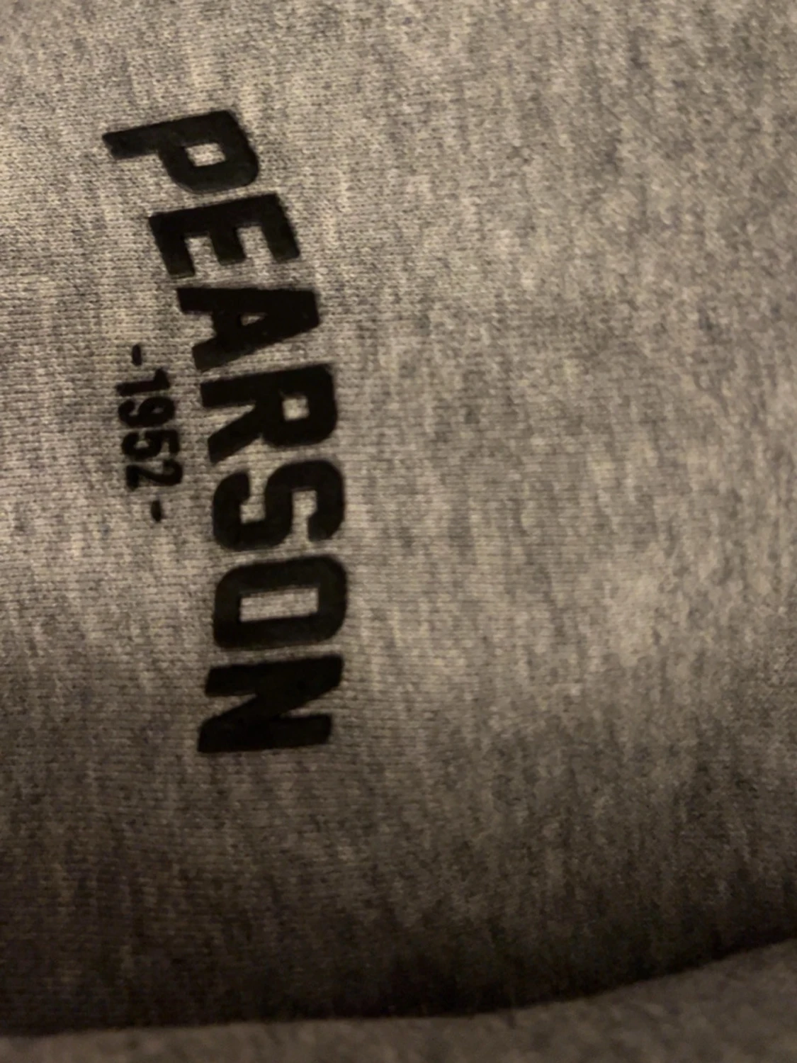 Grå hoodie med dragkedja Pearson - 3