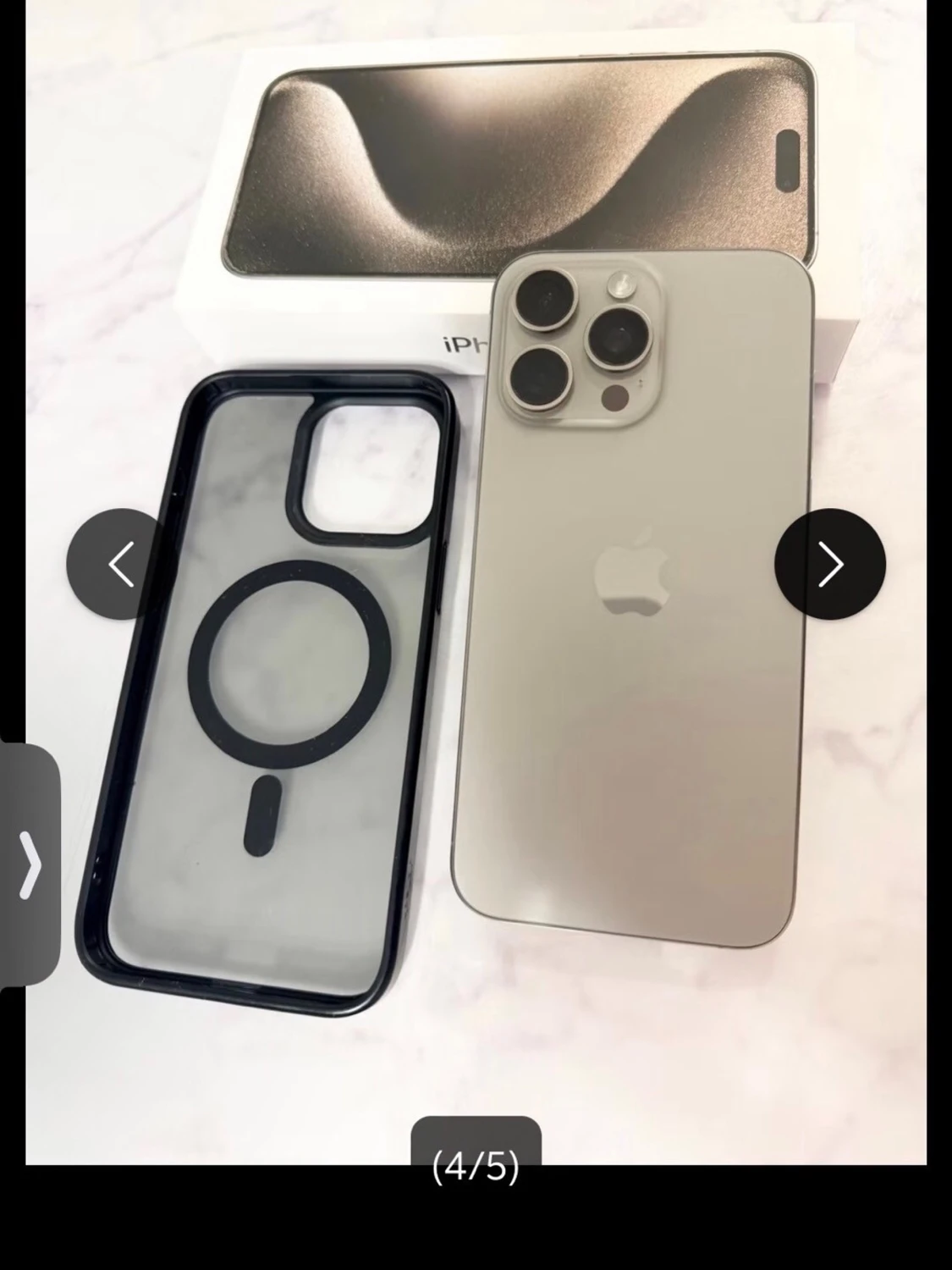 iPhone 15 Pro Silver 256GB - 3