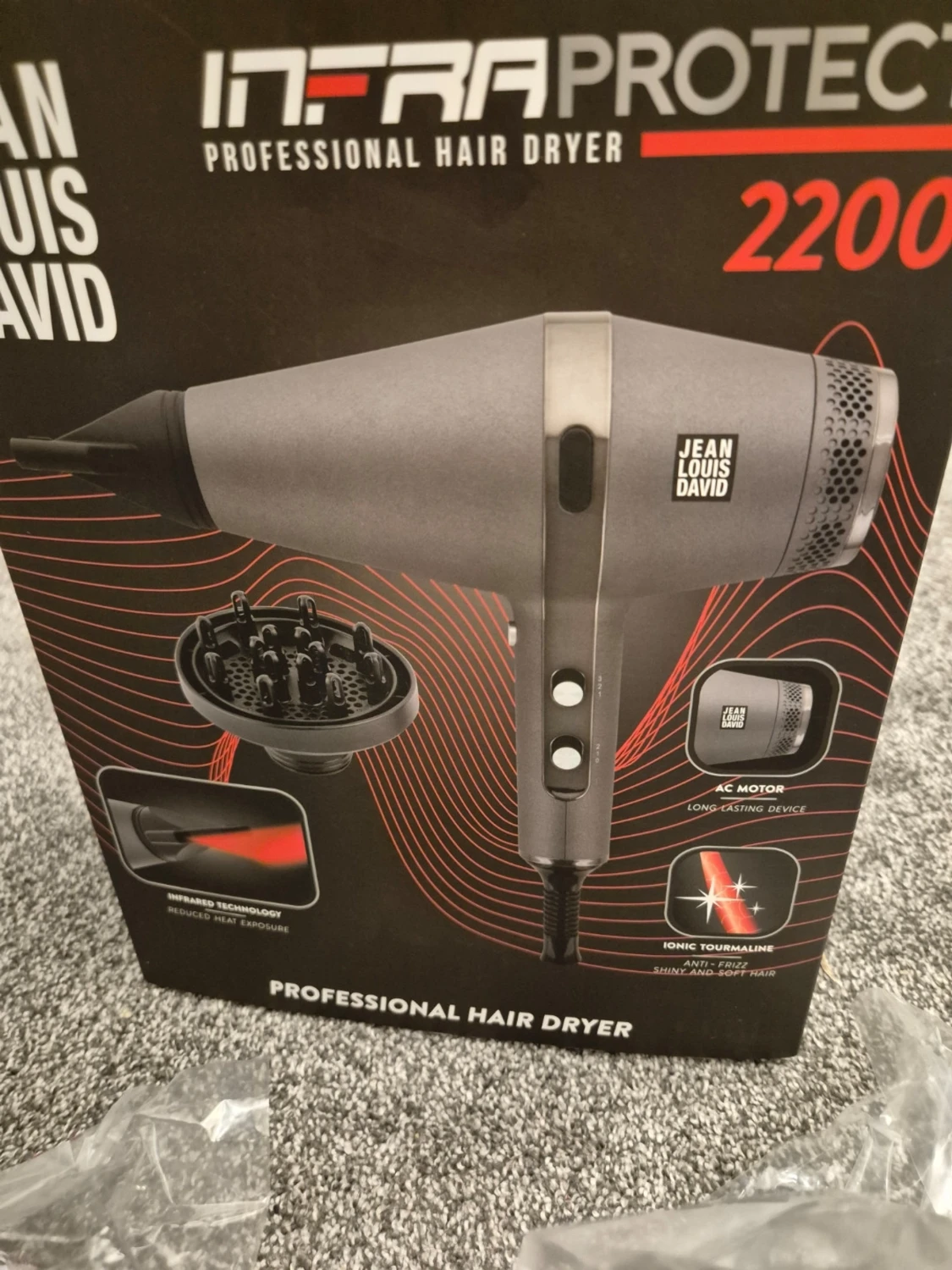 Jean Louis David InfraProtect 2200 Professional Hair Dryer - 4