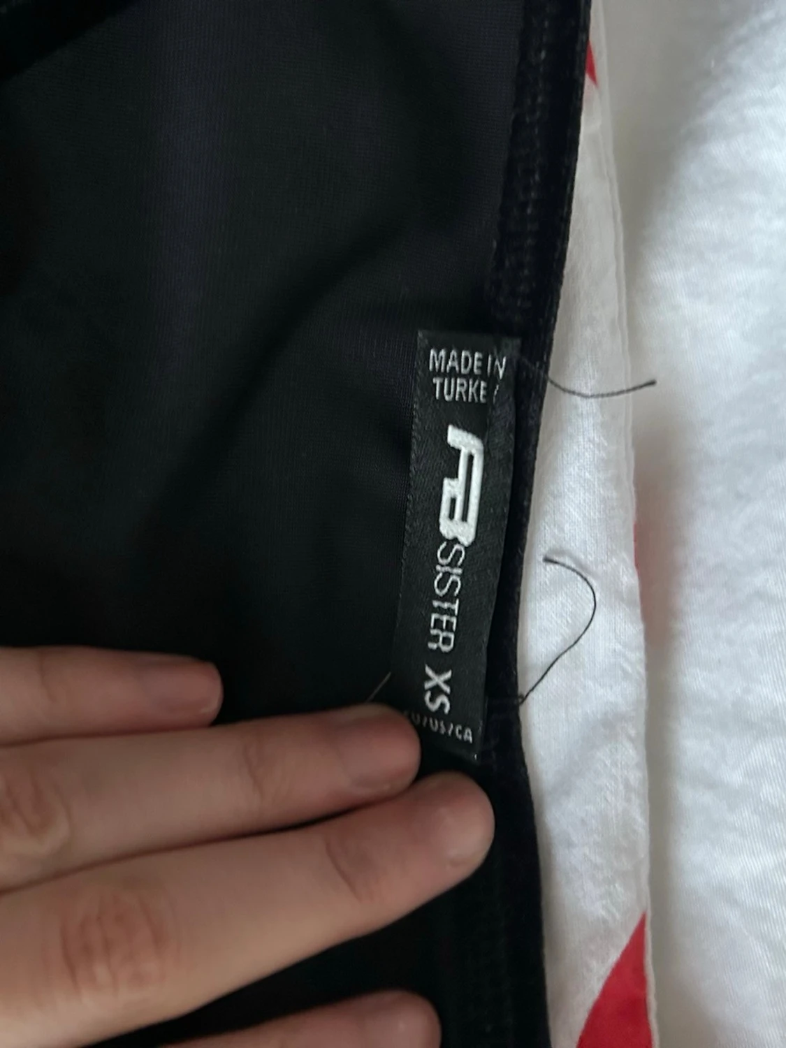 Svart långärmad topp från Sister XS - 1