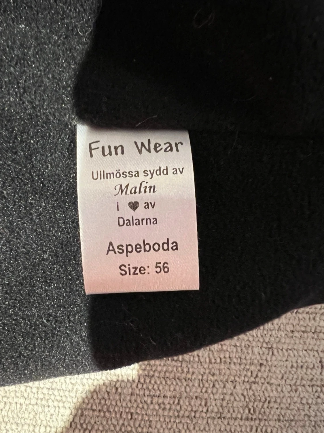 Fleecefodrad ullmössa  - 4