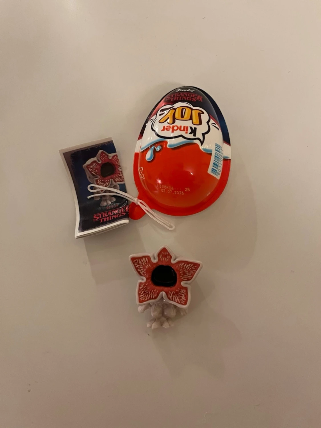Kinder joy stranger things, figur demogorgon 