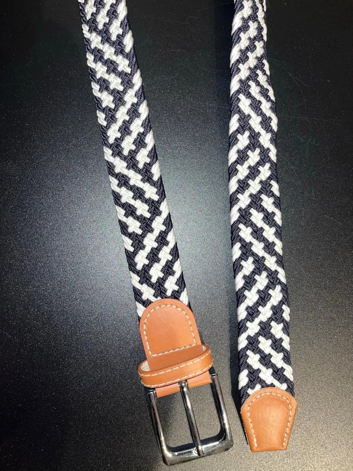 Flätat bälte 105 cm  - 2