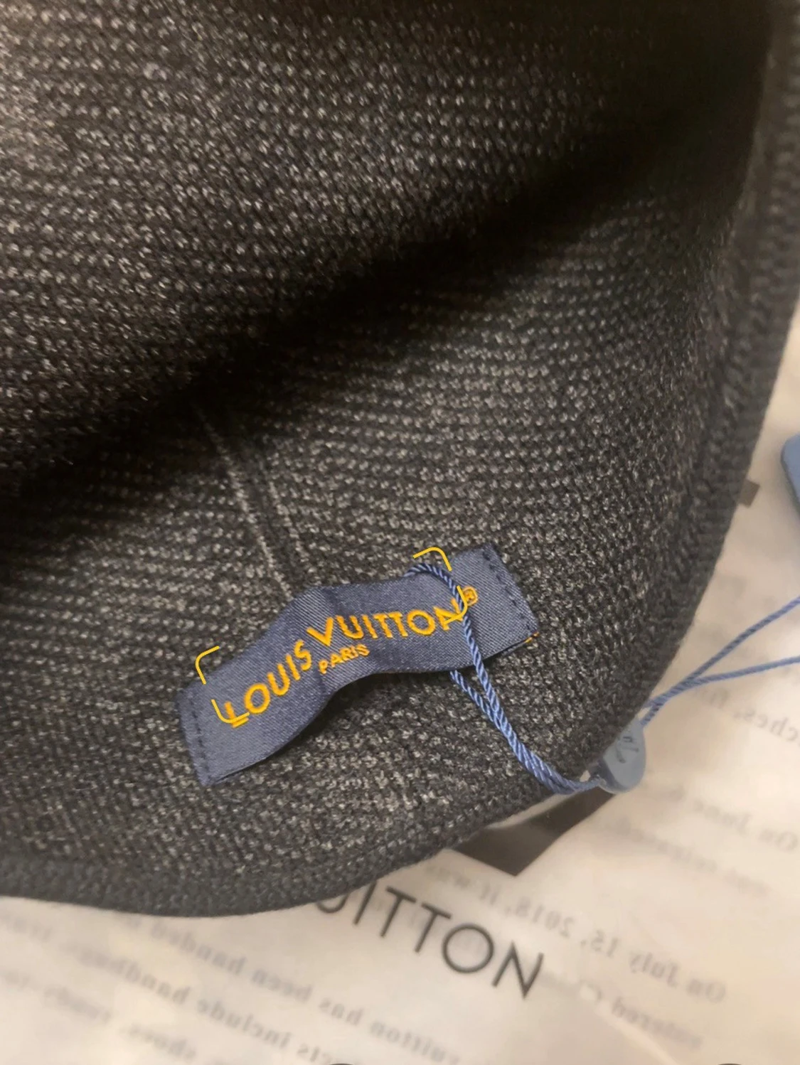 Svart rutig mössa - 2