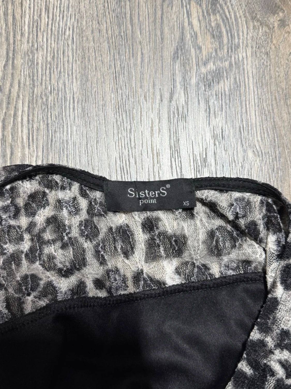 Leopardmönstrad kortklänning - 4