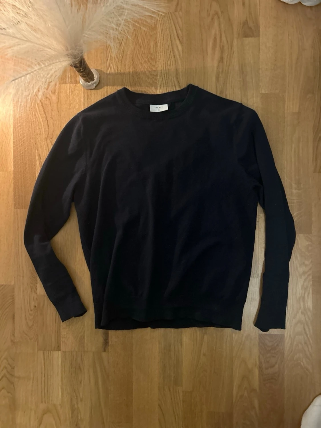 Mörkblå stickad tröja från Grunt XL