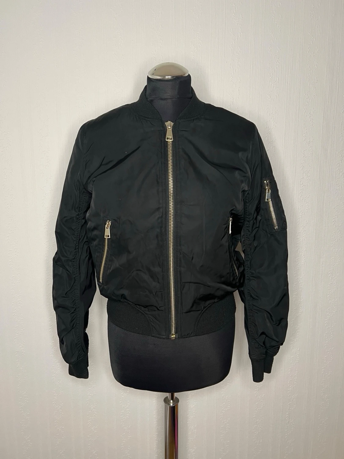 Svart bomberjacka från Topshop Petite