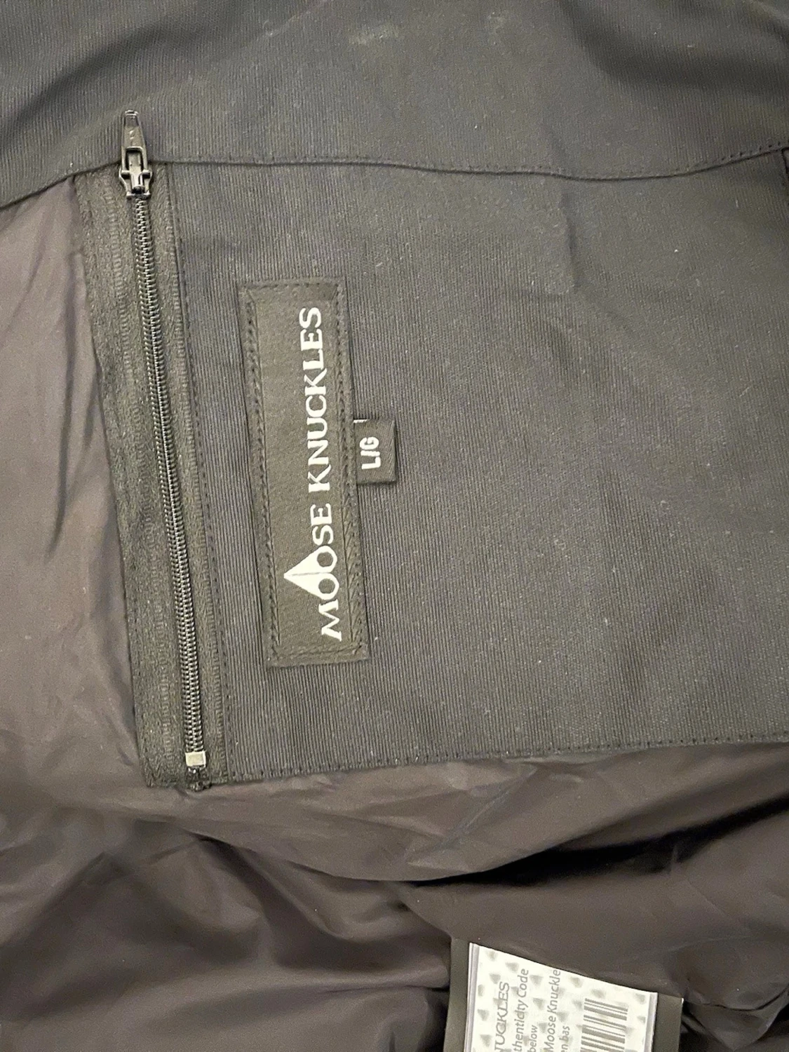 Svart dunjacka Moose Knuckles L - 3