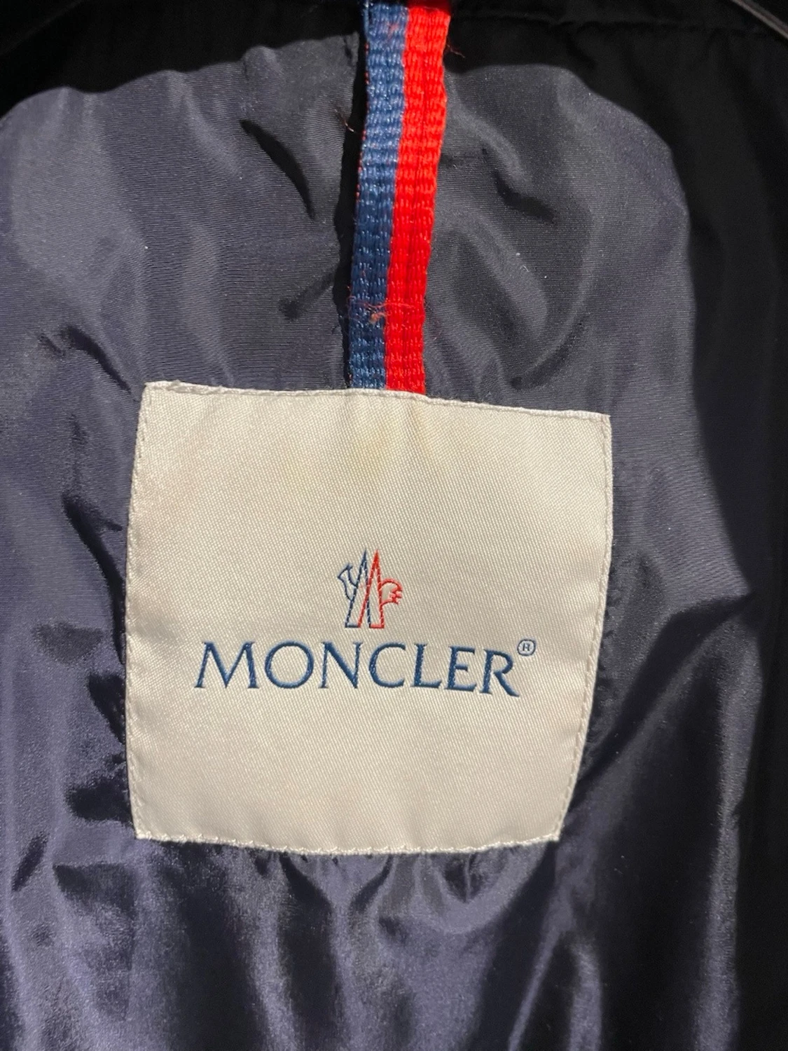 Mörkblå vindjacka från Moncler - 1