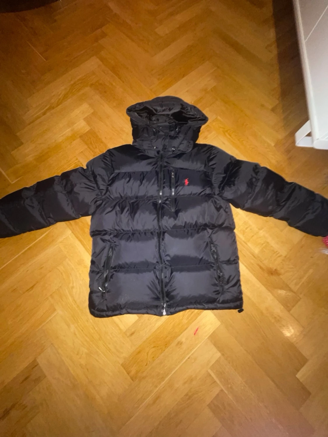 Svart pufferjacka från Polo RL - 4