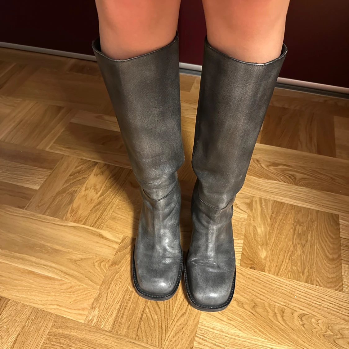 Gråa boots - 2