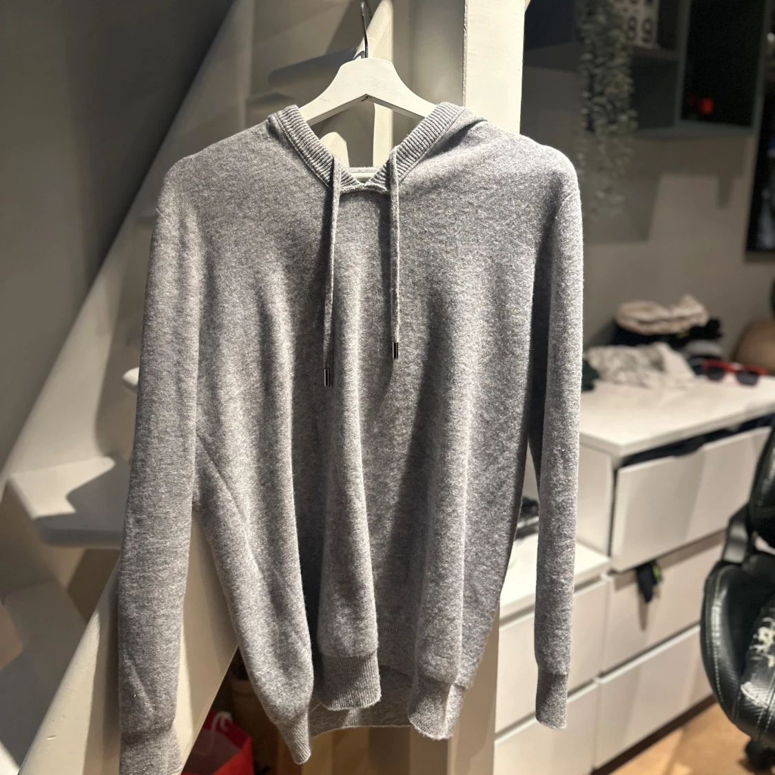 Merino Ulls tröja ljus grå. Helt ny 