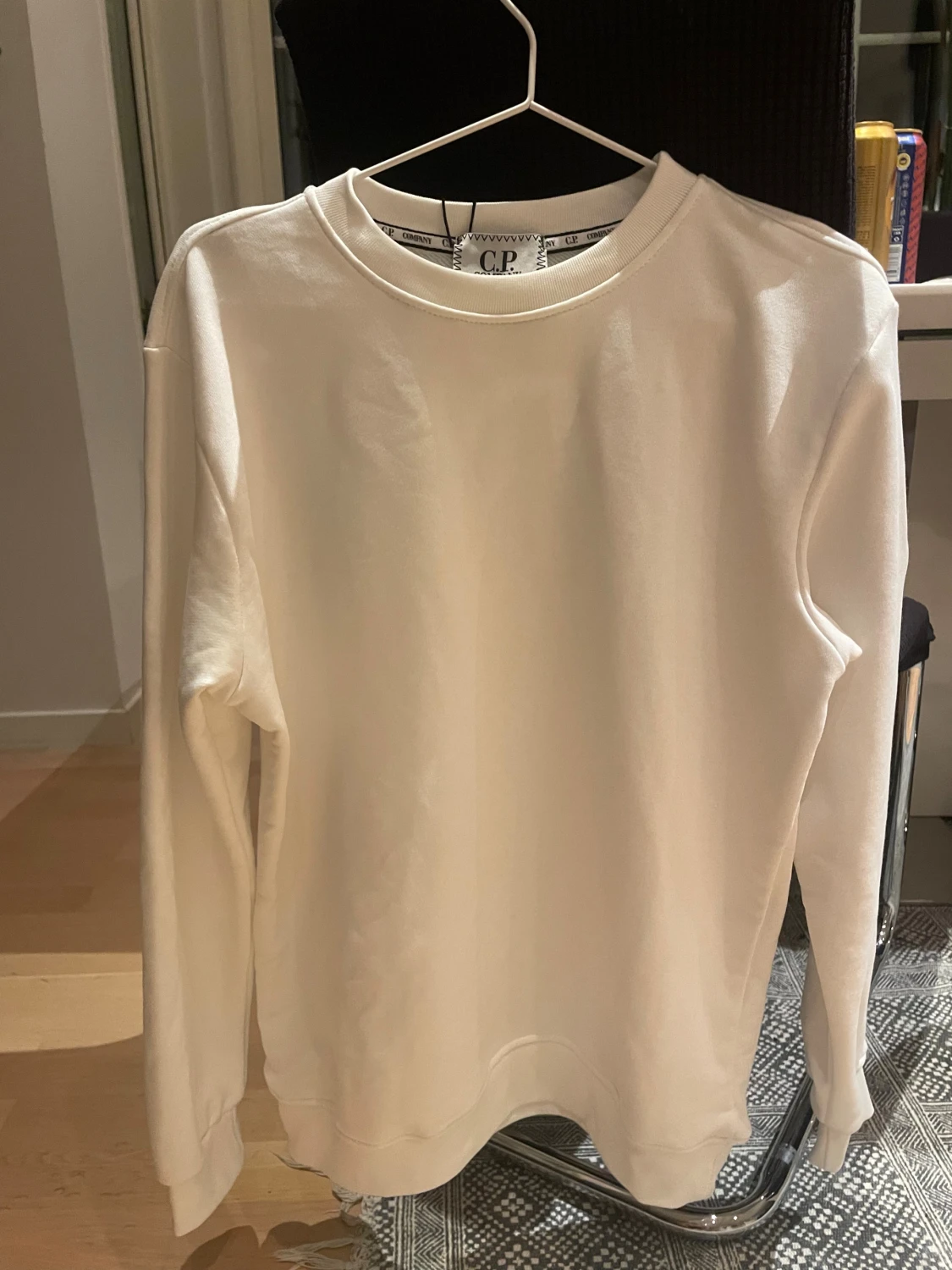 Vit sweatshirt från C.P. Company - 1