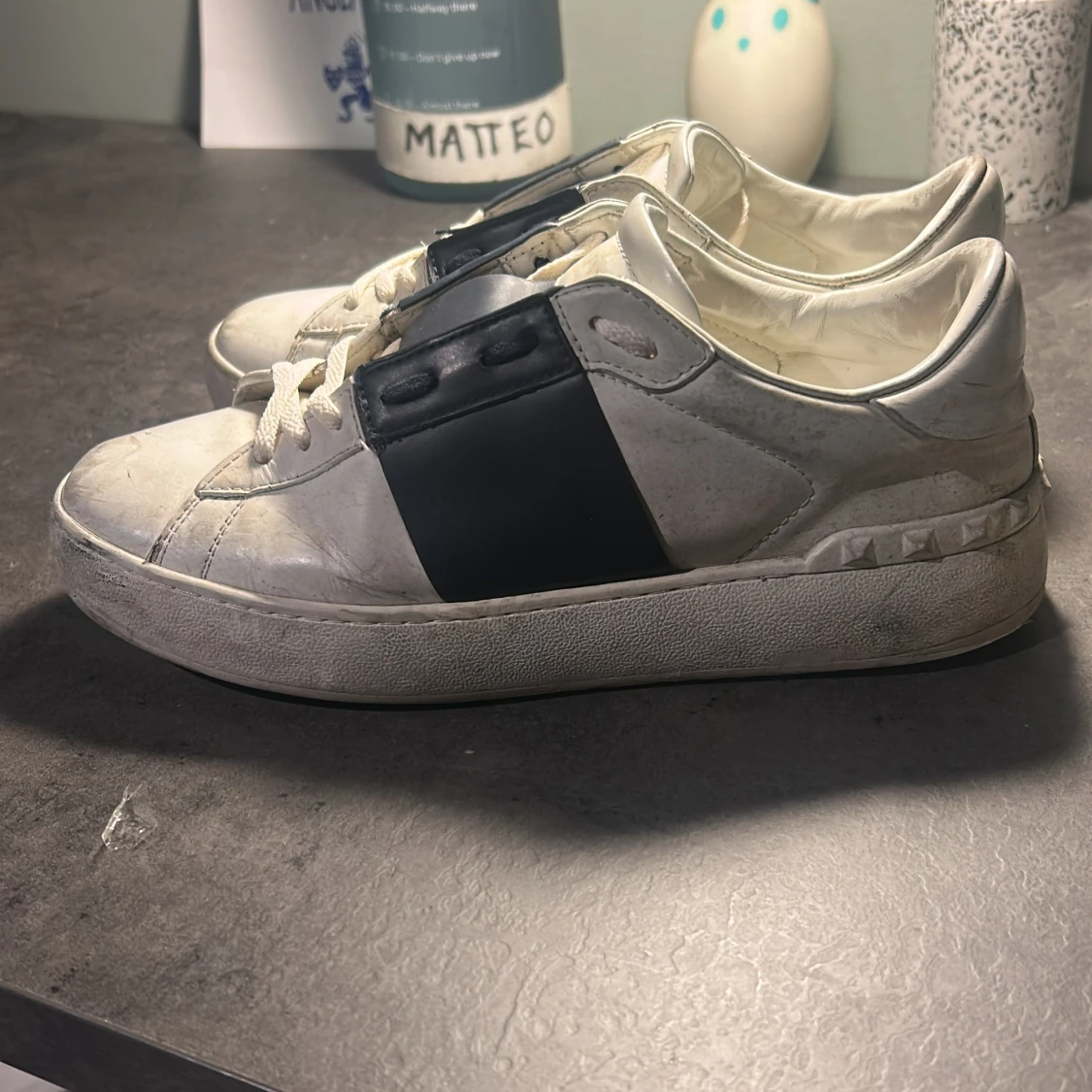 Valentino Garavani sneakers vit/blå - 3