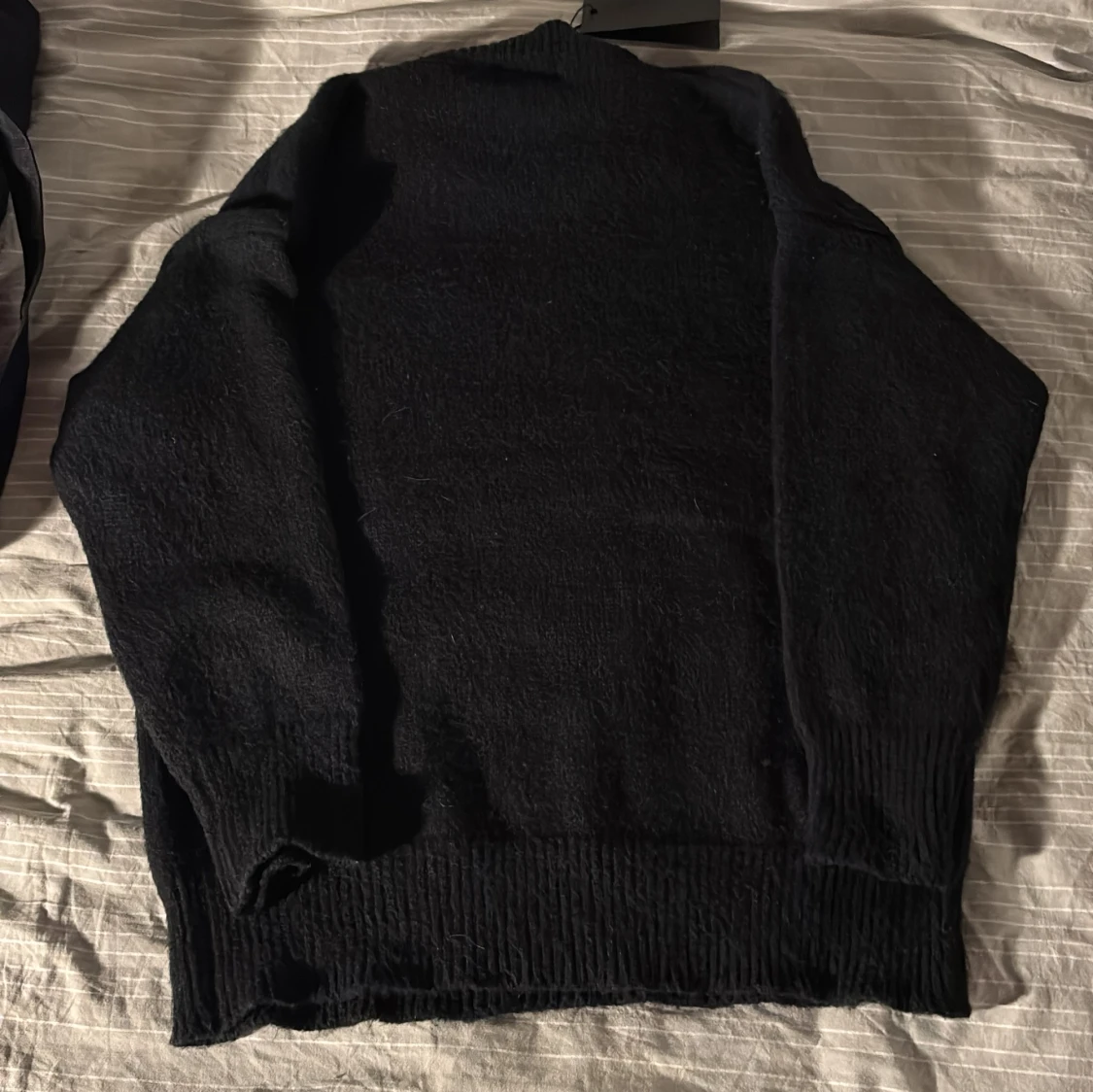 Svart stickad tröja Saint Laurent - 1