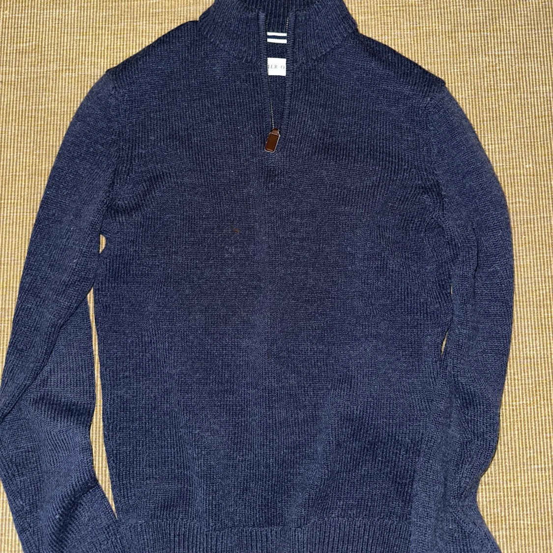 Skön half zip i stickat! - 1