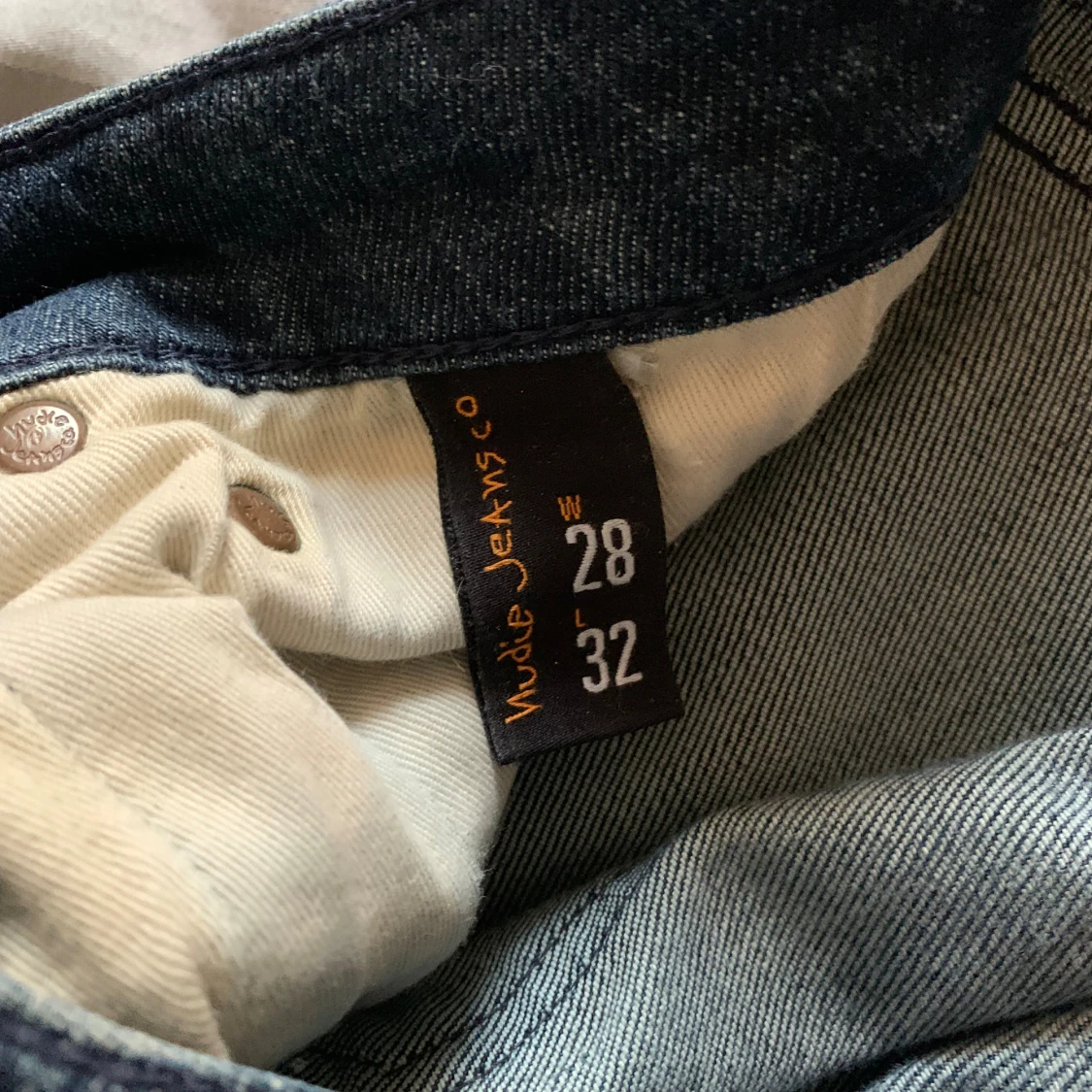 Navy Blue Nudie Jeans - 2