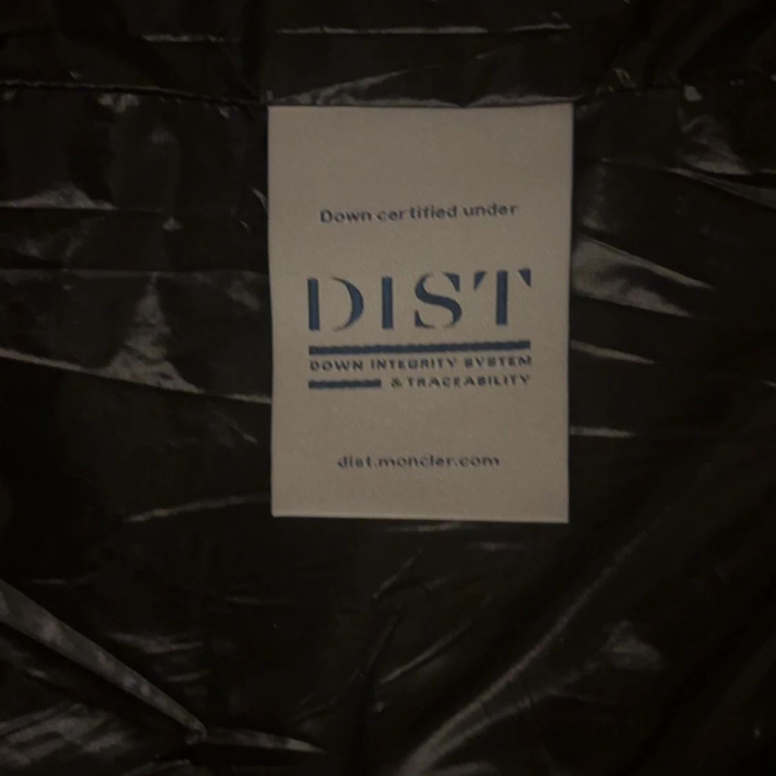 Svart Moncler pufferjacka med dragkedja - 4