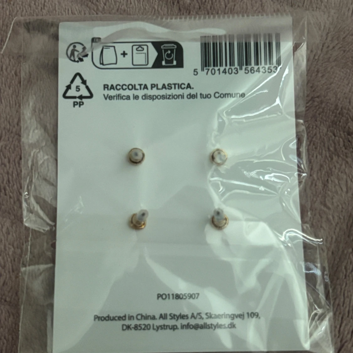 Juliga örhängen med tomte och HoHo - 1