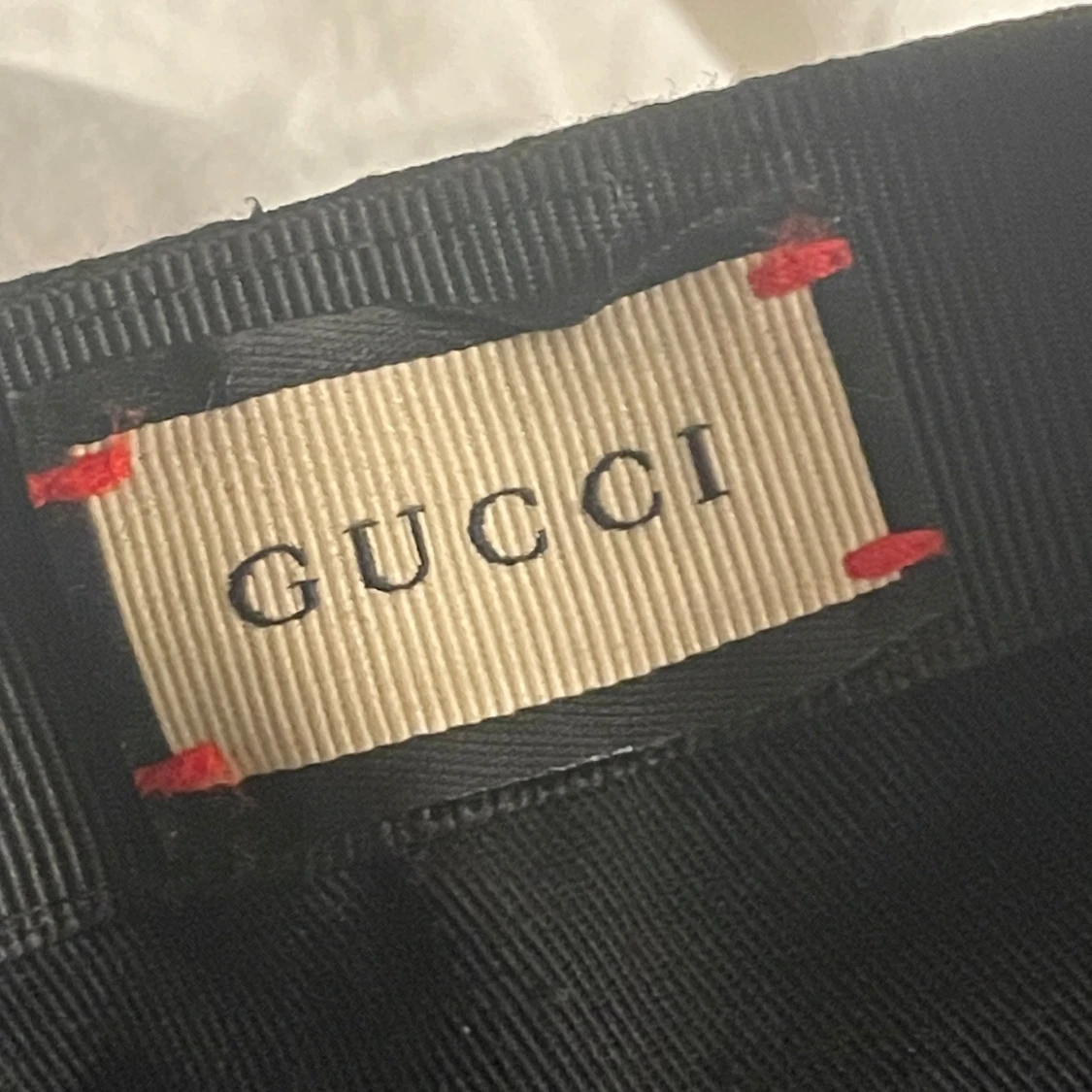 Svart Gucci keps  - 4