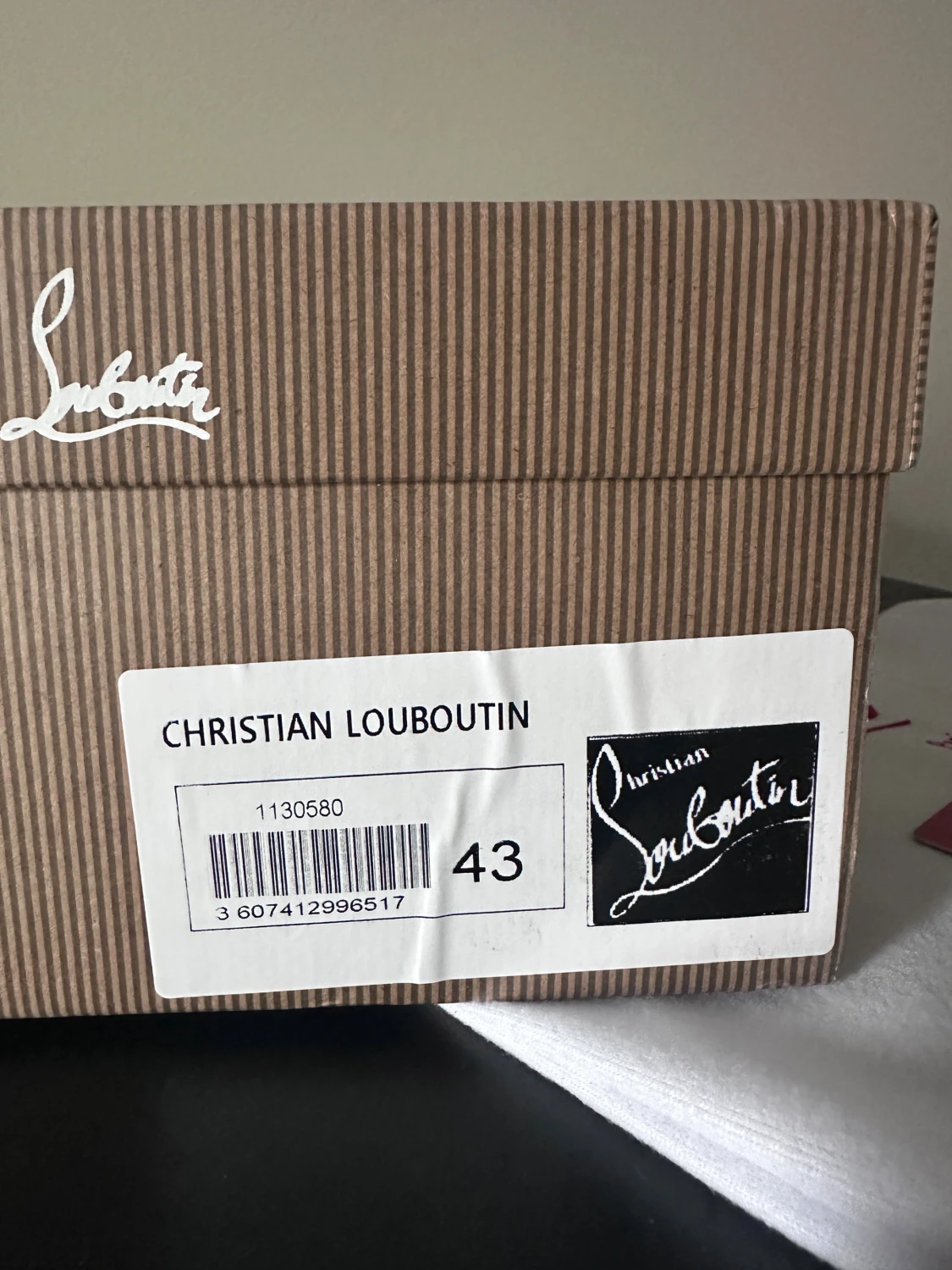 Mörkblå sneakers Christian Louboutin - 3