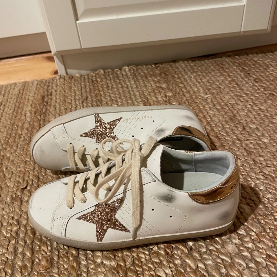 Golden Goose sneakers med glitterstjärna