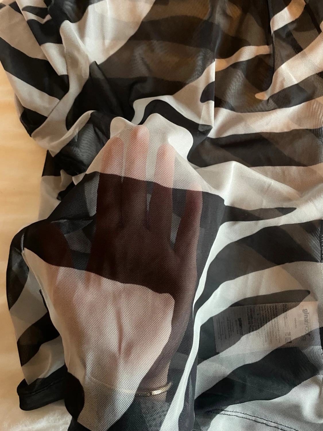 Zebramönstrad Topp - 1