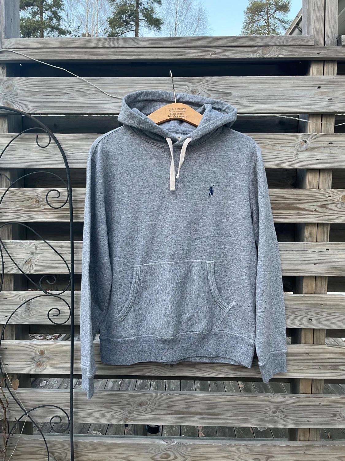 Ralph Lauren Grå Hoodie 