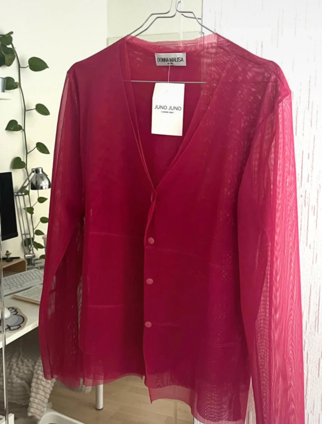 Rosa meshskjorta från Donna Malisa - 1