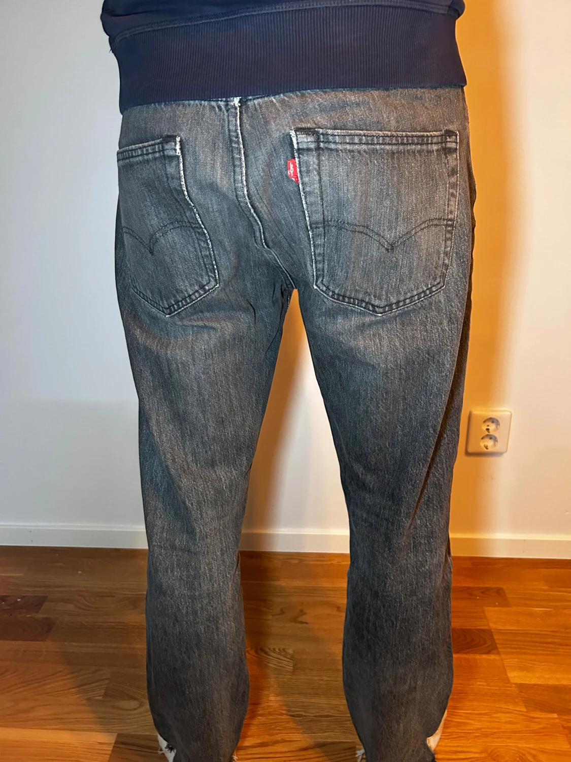 Levi's 501 grå jeans W32 L34 - 2