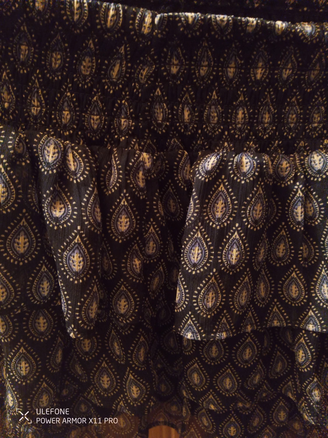 Mönstrad volangkjol från Lindex - 1